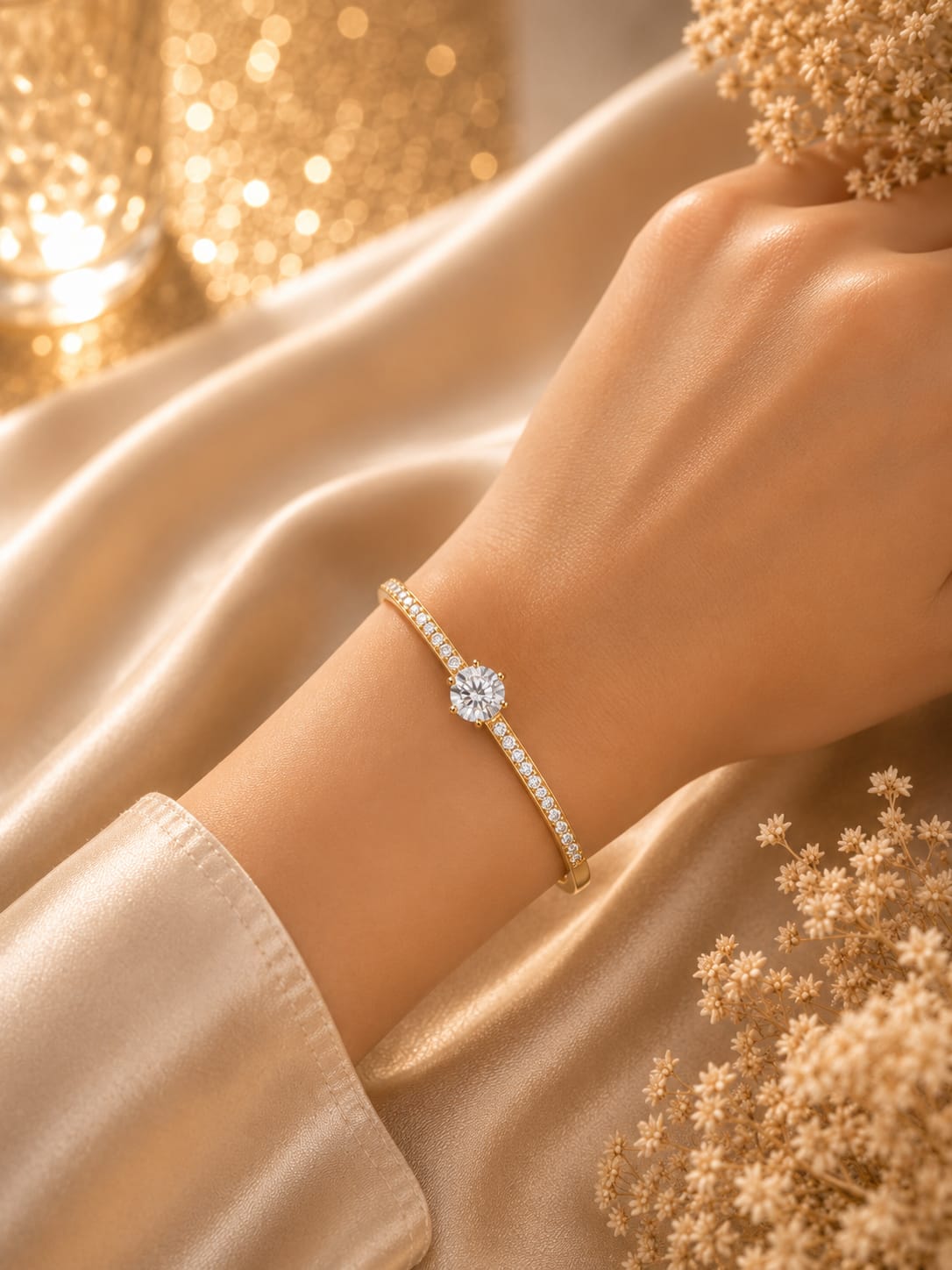 Radiant Solitaire Bracelet