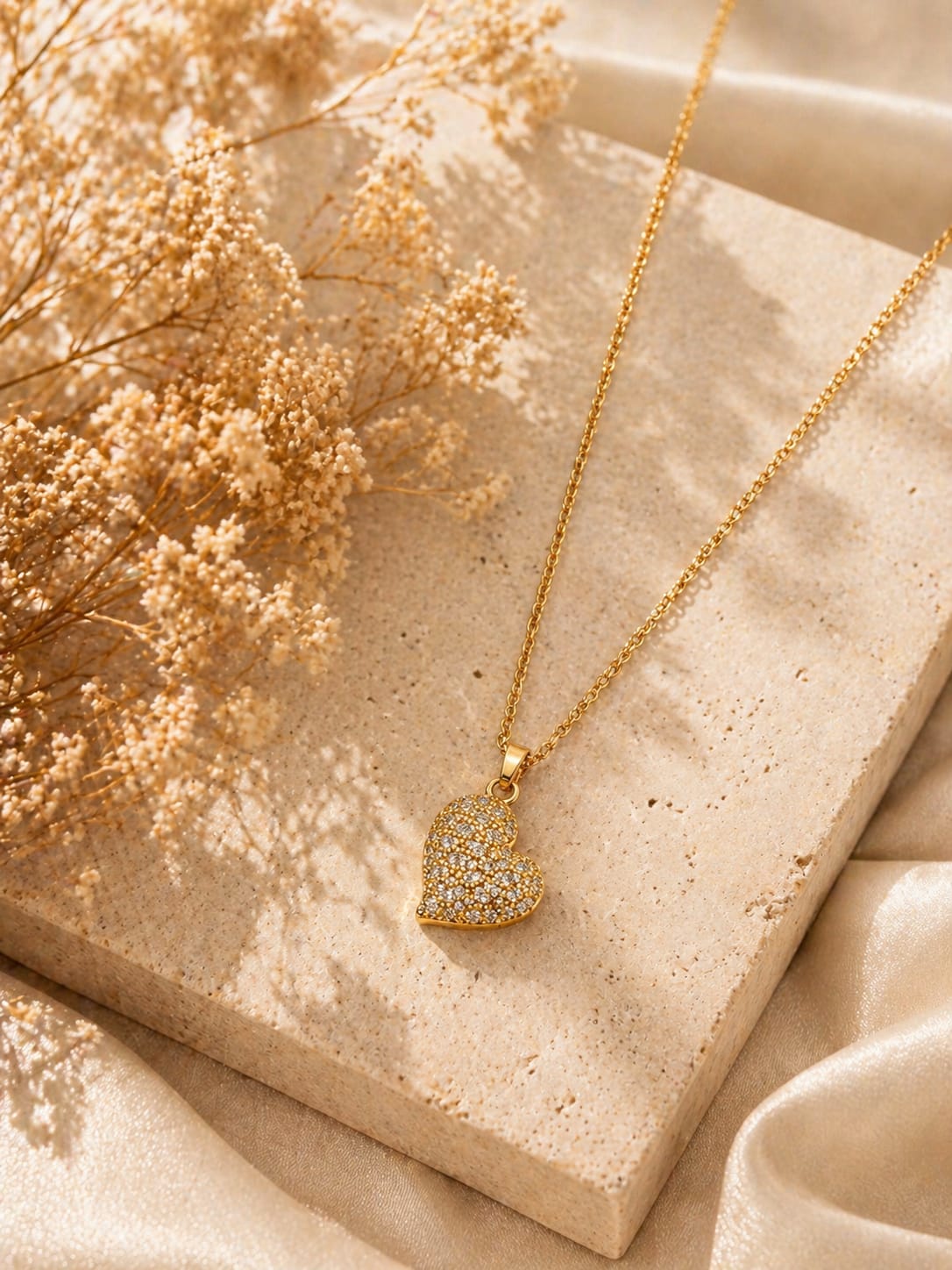 Golden Heart Pendant