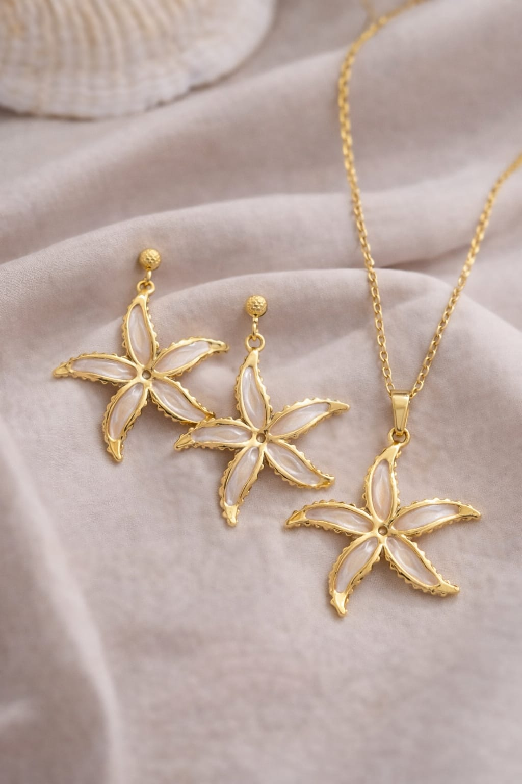 The Pure White & Gold Premium Set